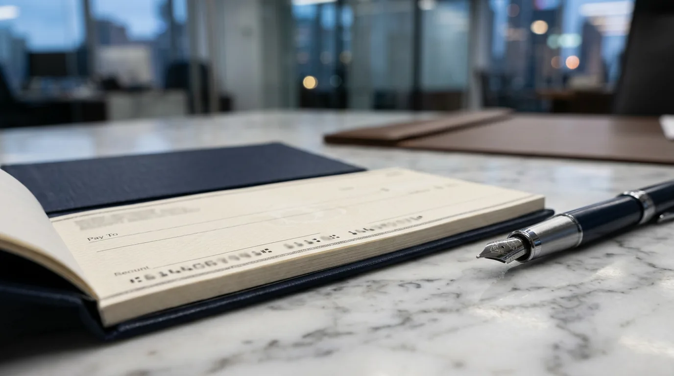 Secure financial document printing and banking stationery context