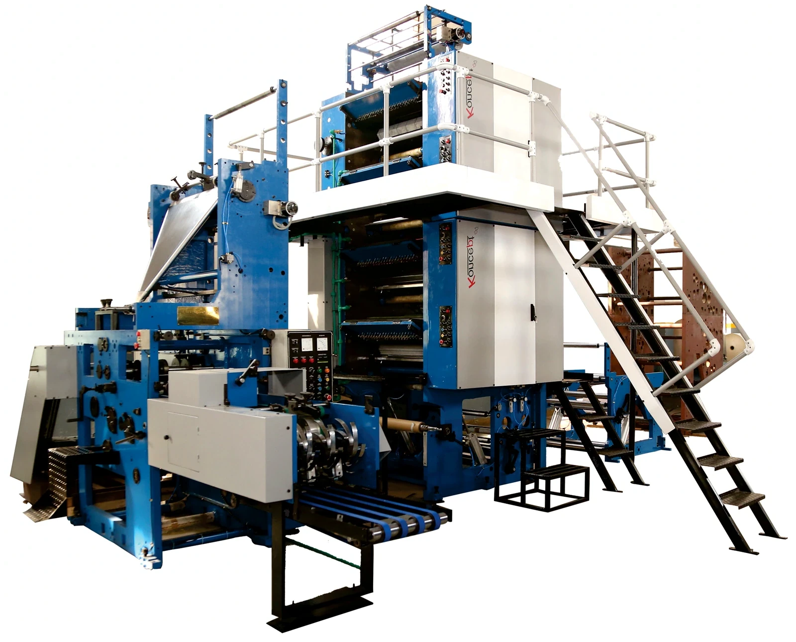 NAPH GRAPHICS Koncept eight-colour web offset with access stairs