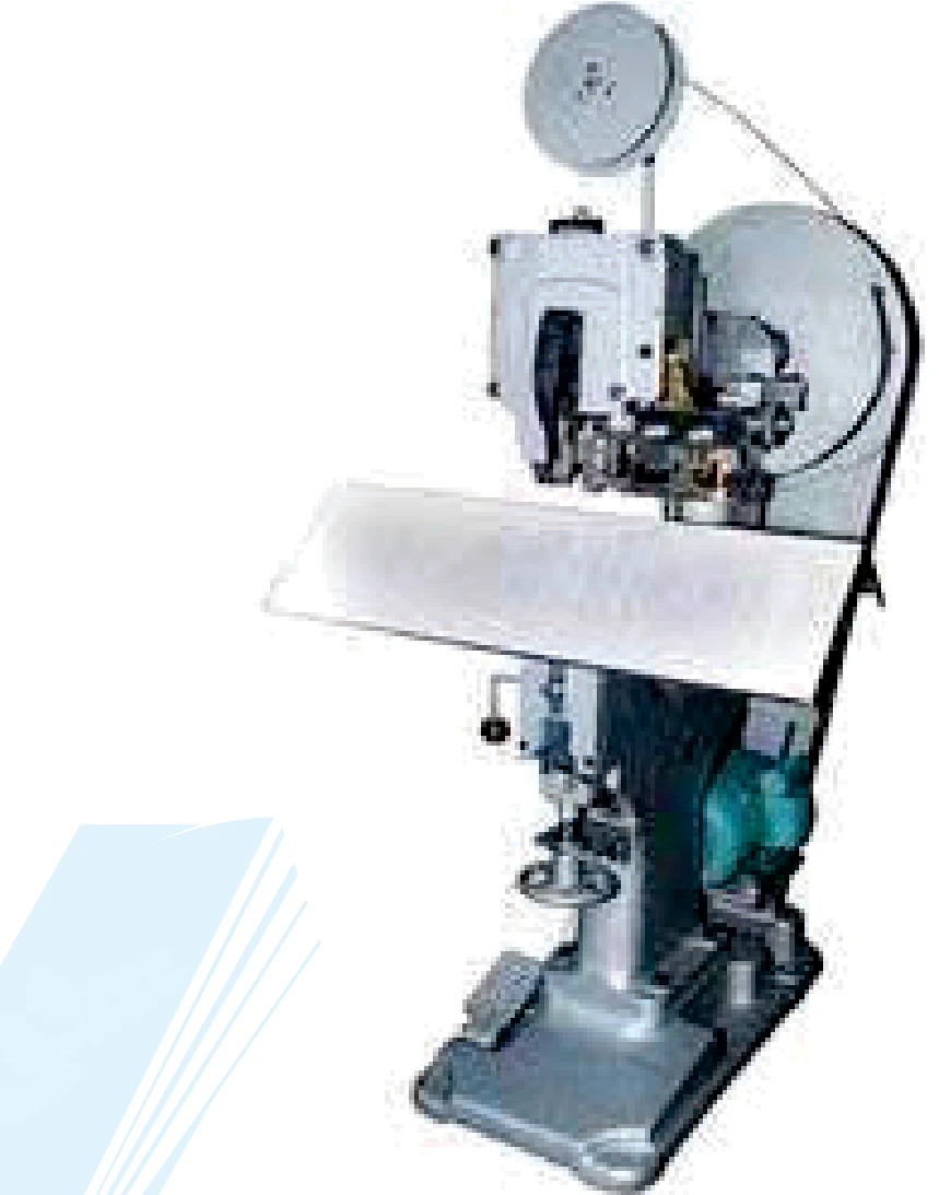 Heavy-duty industrial pinning machine with foot pedal