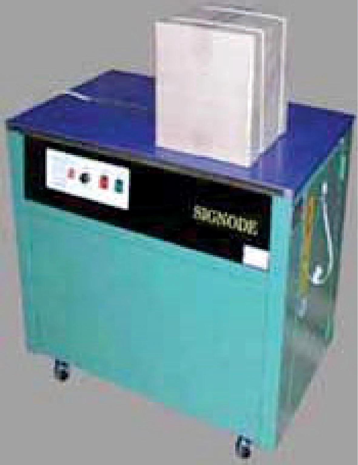 ITW Signode semi-automatic box strapping machine